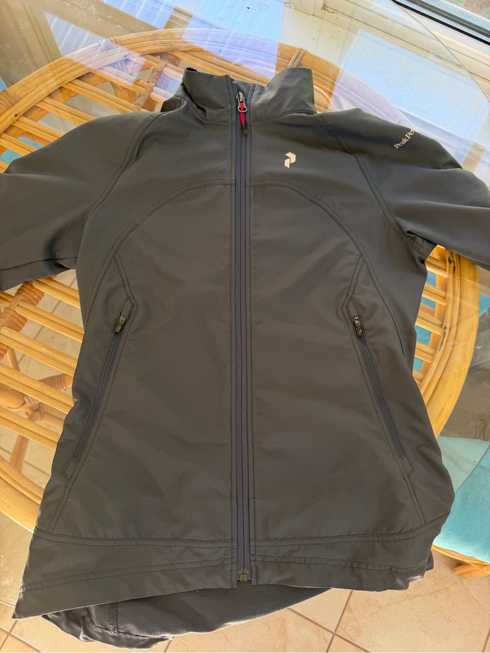Peak Performance Black Women's Softshell Utility Jacket